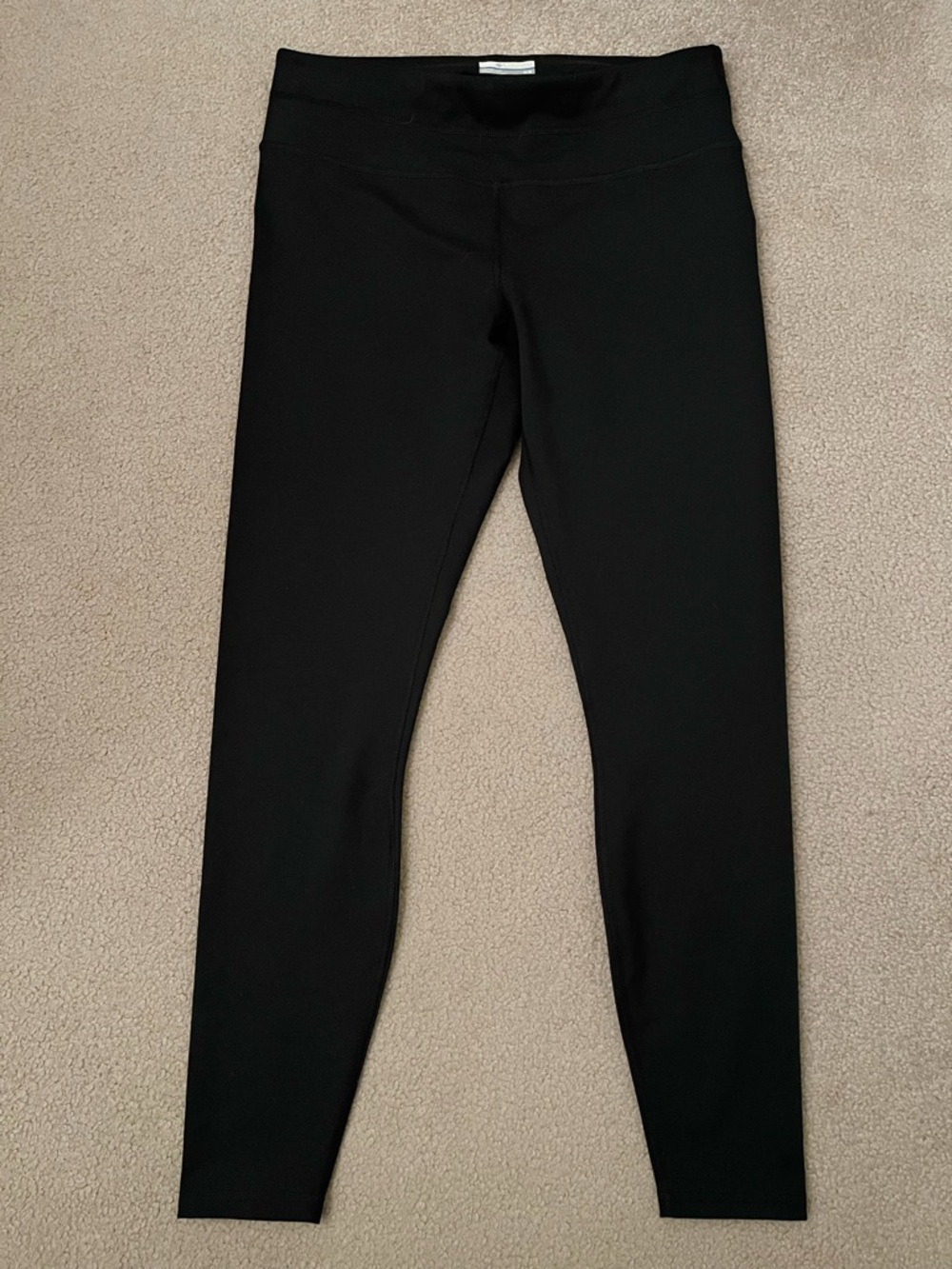 Columbia Black Full-Length Women’s Athletic Leggings (size Medium)